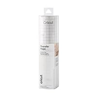 Cricut Transfer Tape - 1ft x 12ft - Easy Transfer Adhesive Sheet for Vinyl Projects - Compatible with Most Vinyl Types - Clear