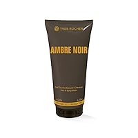 Yves Rocher Hair & Body Wash for Men - Ambre Noir, 200 ml./6.7 fl. oz.