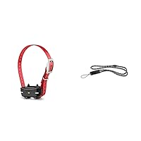 Garmin PT10 Dog Device Red Collar + Garmin Quick Release Lanyard