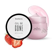 LAM Oil be Gone Matte Face Gel Moisturizer For Normal to Oily Skin, Reduces Blemishes and Excess oil with Niacinamide & Aloe Vera Extract for Intense Hydration & Moisturizing - 100ml