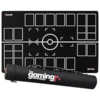 The Gaming Mat Company 2 Player Compatible Pokemon Playmat with Carry Case- 28