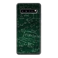 R3190 Math Formula Greenboard Case Cover for Samsung Galaxy S10 5G