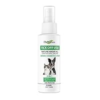 La Nature Skin Treatment All Natural Spray 100% Organic for Dog, Cat & Horse No More Itching/Eliminates Odor/Grows Hair. Fast Healing.TICK OFF USA Nature Above All (Plain)