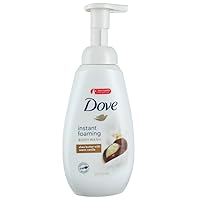 Dove Instant Foaming Body Wash with NutriumMoisture Technology Shea Butter with Warm Vanilla Effectively Washes Away Bacteria While Nourishing Your Skin 13.5 oz