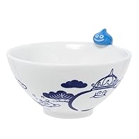 Smile Slime Japanese Series Rice Bowl, Blue
