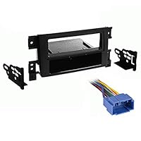 Metra Bundle Compatible with 2006-2011 Suzuki Grand Vitara 99-7953 Single DIN Dash Installation Kit with HA-701721 Aftermarket Radio Harness Adapter