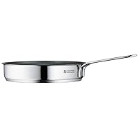WMF Mini Frying Pan Coated Small 18 cm Cromargan Polished Stainless Steel Induction Stackable Ideal for Small Portions or Single Households