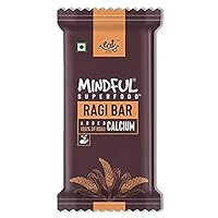 EAT Anytime Mindful Ragi Millet Snack Bars Loaded with Calcium, 300 g (12 x 25g)
