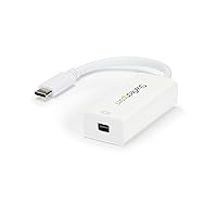 StarTech.com USB-C to Mini DisplayPort Adapter - 4K 60Hz - White - USB 3.1 Type-C to Mini DP Adapter - Type-C to Mini DP Converter (CDP2MDP)