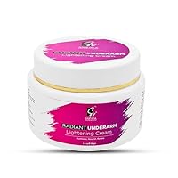 YELLOW SILVER Radiant Underarm Lightening Cream For Dark Spots On Underarms,Elbows,Neck,Knees And Inner Thighs,Made For Fitness&Sports,50Gm