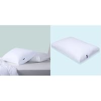 Original Pillow for Sleeping, King, White, Two Pack & Essential Pillow for Sleeping, Standard, White, Two Pack