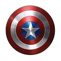 Captain America Metal Shield Costume/Collectible Replica (Red)- 30