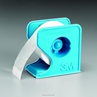Micropore Tape with Dispenser, Micropore Dispenser 1in X10, (1 BOX, 12 EACH) by 3M HEALTHCARE