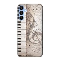 R3390 Music Note Case Cover for Samsung Galaxy A15 5G