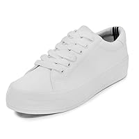 Women Fashion Sneaker Lace-Up Tennis Casual Shoes for Ladies