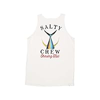 Salty Crew Tailed Tank - Men's Fashion Casual Sleeveless Tank Top T-Shirt Cotton - Regular Fit - Lifestyle Beach Apparel
