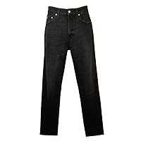 Calvin Klein Men's Jeans Jeans Regular Tape Elastic Trousers 5 Pockets Article ZM0ZM02207, 1BY Denim Black, 33