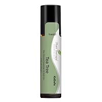 Plant Therapy Tea Tree Essential Oil 100% Pure, Pre-Diluted Roll-On, Natural Aromatherapy, Therapeutic Grade 10 mL (1/3 oz)