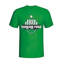 Burkino Faso Country Logo T-Shirt (Green)
