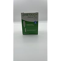OneTouch Delica Lancets, Extra Fine 33 Gauge, 100 ct