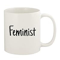 Feminist - 11oz Ceramic White Coffee Mug, White