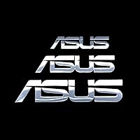 Metal Logo Sticker for ASUS Logo Personalized DIY Decoration Laptop Metal Sticker (Size 8x1.7CM)