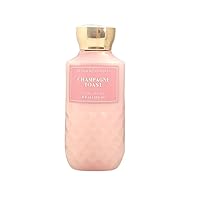 Bath and Body Works Champagne Toast Lotion 8 Ounce Full Size Pink Diamond Plate Look Bottle