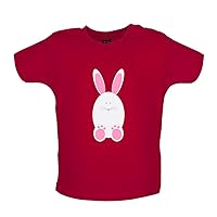 White Easter Bunny - Organic Baby/Toddler T-Shirt