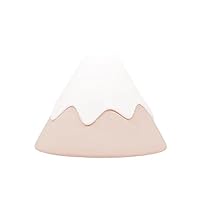 Snow Mountain Lamp Creative Bedroom Bedside Led Charging Atmosphere Lamp Adjustable Feeding Eye Care Rechargeable Night Light 1Pcs (Color : Pink)