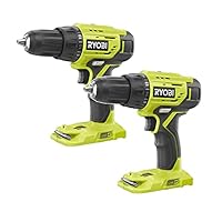 2 Pack of Ryobi P215 18-Volt 1/2-in Drill Driver (Bare tool) (No Retail Packaging)