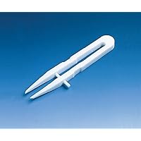 Cole-Parmer AO-06442-10 316514-0001 Pointed-Tip Autoclavable Heavy-Duty PTFE Forceps, 5-7/8
