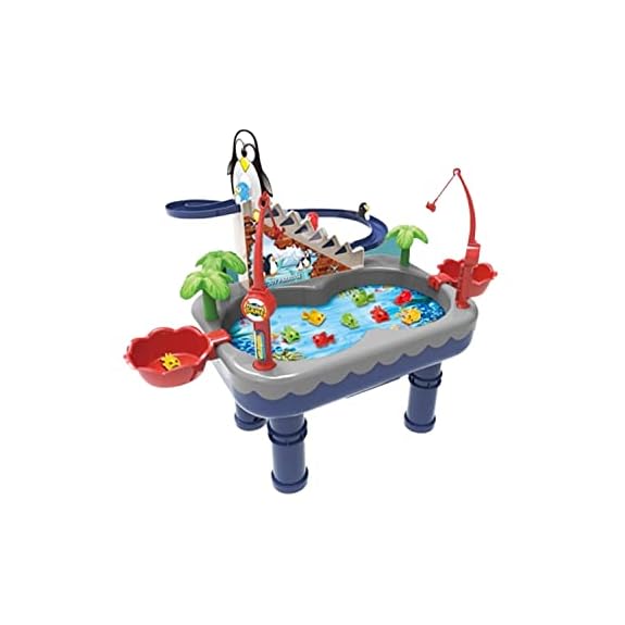Mua Tido Toys Fishing Game for Kids - Party Toy with Fishing Poles,  Swimming Fish, Penguins and More. for Toddler Age 3 4 5 6 Year Old and up  trên  Mỹ chính hãng 2024
