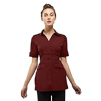 Salon Spa Stylist Uniform for Women, Plus Size, Esthetician Uniform Tunic