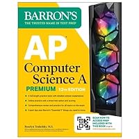 AP Computer Science A Premium, 2024: 6 Practice Tests + Comprehensive Review + Online Practice (Barron's AP Prep) AP Computer Science A Premium, 2024: 6 Practice Tests + Comprehensive Review + Online Practice (Barron's AP Prep) Paperback Kindle