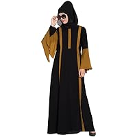 Black Plain Kashibo Abaya | Full Sleeve, Black Abaya for Women