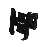 for YAMA-&HA XMAX300 XMAX400 Xmax X-MAX 125 250 300 400 Motorcycle Accessories Handlebar Mobile Phone Holder GPS Stand Bracket Phone Mount Holder Bracket (Color : No USB in Grip(1))