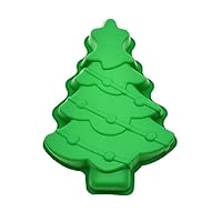 Christmas Tree Cake Pan 3D Silicone Christmas Baking Molds for Holiday Parties