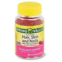 Tìm kiếm sản phẩm: hair skin and nails collagen support vitamins spring  valley