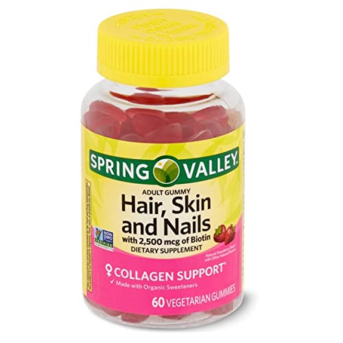 Mua Spring Health Spring Valley Vegetarian Biotin Hair,Skin,and Nails  Gummies,60 Ct + Your Vitamin Guide© trên Amazon Mỹ chính hãng 2023 |  Giaonhan247