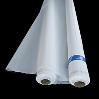 Occus 120T 305Mesh 40um 80cm White polyester silk screen printing mesh to most countries - (Color: White 10Yard, Specification: Width 80CM)