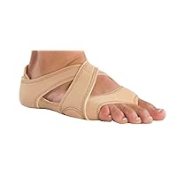 Danshuz Womens Tan Solid Color Neoprene Slip On Design Cross Wrap M