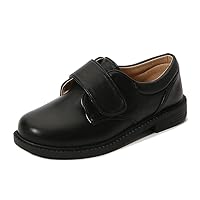 Boys Comfort Oxford Dress Shoes PU Leather School Uniform Walking Shoes for Toddler/Little Kid/Big Kid
