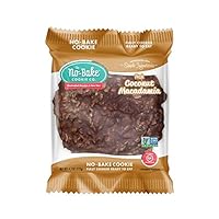 No Bake Cookies 12 Pack COCONUT MACADAMIA | Certified Gluten Free | (12) 4.3 oz Packaged Cookies