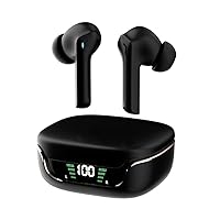 True Wireless Earbuds Bluetooth 5.3 in-Ear Headphones Dual Modes(Game/Music) Wireless Gaming Earbuds 55ms Ultra-Low Latency LED Power Display Bluetooth Earphones TWS Stereo Ear Buds 40H Playtime