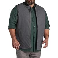 Oak Hill by DXL Men's Big and Tall Reversible Quilted Vest