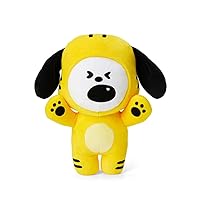 Jimin Chimmy Official Merchandise- CHIMMY Character in Tiger Theme Deco Pillow 10.6 Inch + Photocards Included_Butter Vibe Jimin
