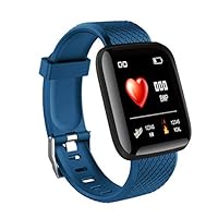 116 Plus Smart Watch 1.3 Inch Tft Color Screen Waterproof Sports Smart Watch Blue