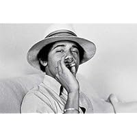 ConversationPrints YOUNG BARACK OBAMA SMOKING GLOSSY POSTER PICTURE PHOTO PRINT joint weed funny