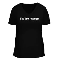 Tik Tok Famous - Women's Soft & Comfortable Deep V-Neck T-Shirt