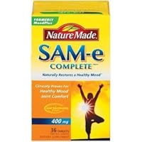 Nature's Made Sam-e Complete 400-mg 36 Tablets (2 Pack)
